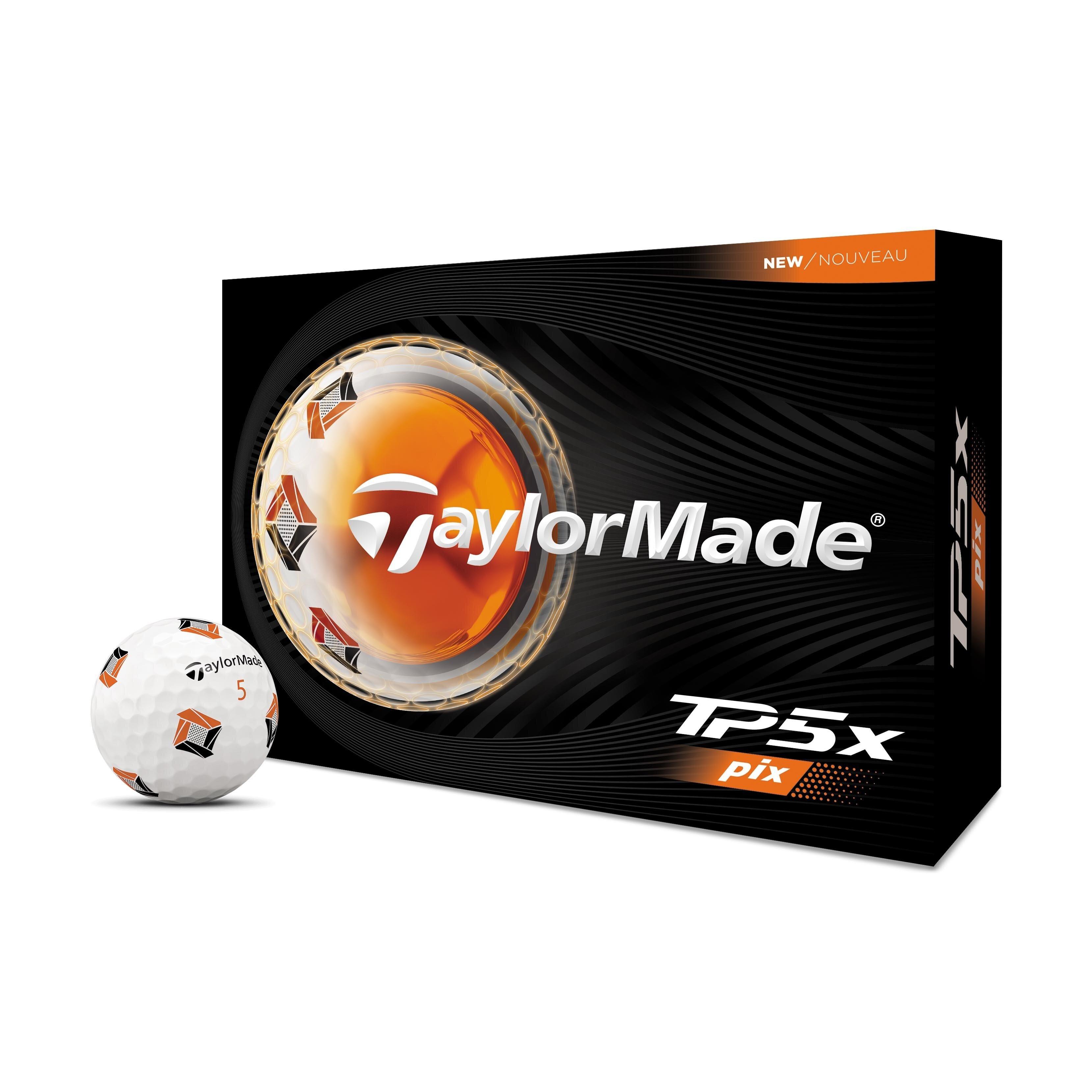 TP5x Pix Golf Balls | TAYLORMADE | Golf Balls | Men's | WHITE